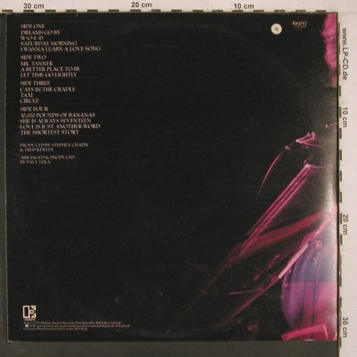 Chapin,Harry: Greatest Stories Live, Elektra(K 62017), UK, 1976 - 2LP - Y2310 - 9,00 Euro