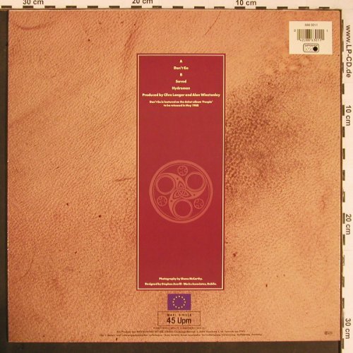 Hothouse Flowers: Don't Go+2, Metronome(886 301-1), D, 1988 - 12inch - Y238 - 4,00 Euro