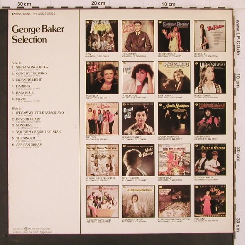 Baker Selection,George: Sing a song of love, MFP (1A022-58022), NL, 1980 Typ: LP Best.-Nr.: Y2406 Preis: 6,00 Euro