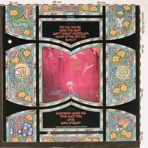 Anderson,Jon: Song Of Seven, Atlantic (XSD 16021), CDN, 1980 Typ: LP Best.-Nr.: Y2431 Preis: 6,00 Euro