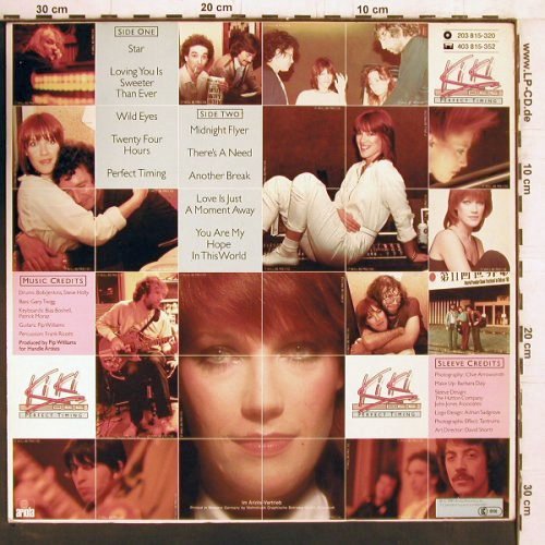 Dee,Kiki: Perfect Timing, Ariola(203 815-320), D, 1981 - LP - Y2432 - 5,00 Euro