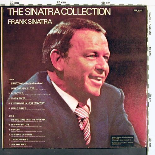 Sinatra,Frank: The Sinatra Collection, Reprise, Warenprobe (44 145), D Typ: LP Best.-Nr.: Y2478 Preis: 7,50 Euro