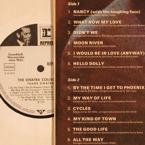 Sinatra,Frank: The Sinatra Collection, Reprise, Warenprobe (44 145), D Typ: LP Best.-Nr.: Y2478 Preis: 7,50 Euro