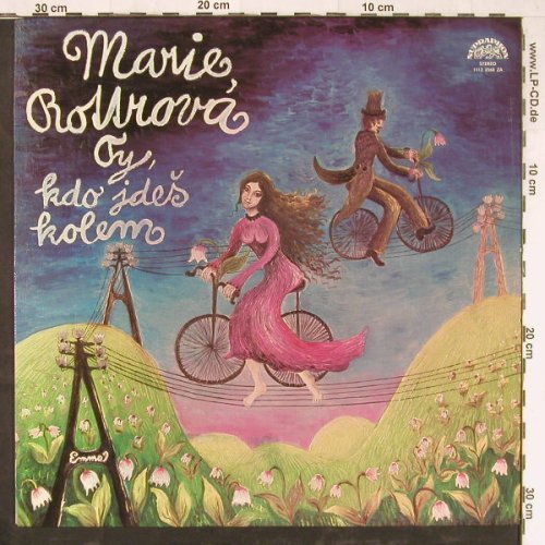 Rottrova,Marie: Ty,kdo jdes kolem, m-/vg+, Supraphon (1113 2568 ZA), CZ, 1979 Typ: LP Best.-Nr.: Y2490 Preis: 5,00 Euro