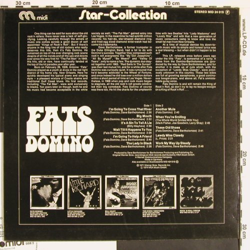 Domino,Fats: Star Collection Vol.2, Midi, Warenprobe(MID 24 019), D, 1974 - LP - Y2491 - 6,00 Euro