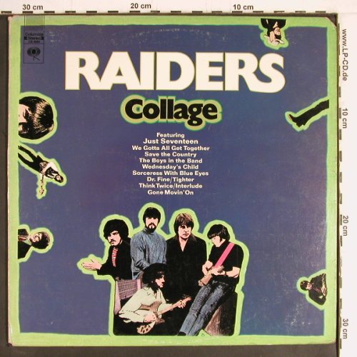 Raiders: Collage,Foc, Columbia (CS 9964), US, Co, 1970 Typ: LP Best.-Nr.: Y2529 Preis: 7,50 Euro