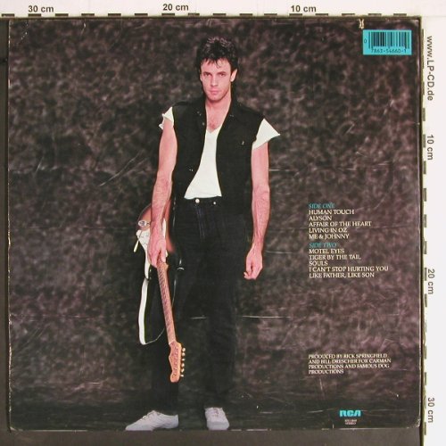 Springfield,Rick: Living In Oz, RCA (AFL1-4660), US, co, 1983 Typ: LP Best.-Nr.: Y2540 Preis: 5,00 Euro