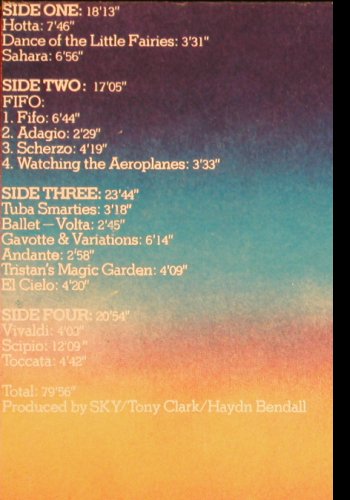 Sky: Sky 2,Foc, Ariola (VAL2 0289), Australia, 1980 Typ: 2LP Best.-Nr.: Y2595 Preis: 7,50 Euro