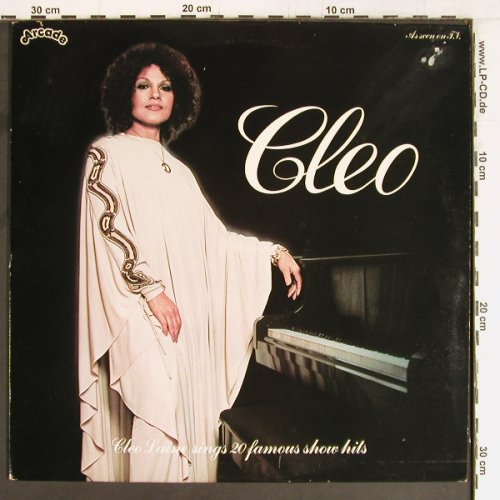 Laine,Cleo: Cleo Sings 20 Famous Show Hits, Arcade(ADE P37), UK, 1978 - LP - Y2635 - 6,00 Euro