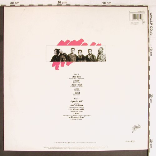 Kassav': Vini Pou, Epic(460619 1), UK, 1987 - LP - Y2727 - 6,00 Euro
