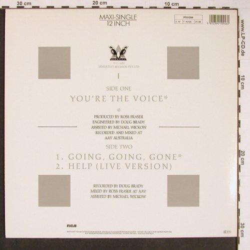 Farnham,John: You're The Voice +2, RCA(PT 41094), D, 1986 - 12inch - Y273 - 4,00 Euro