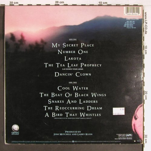 Mitchell,Joni: Chalk Mark In A Brain Storm,Foc, Geffen (LSGEFF 73237), Yugoslavia, 1988 Typ: LP Best.-Nr.: Y2797 Preis: 6,00 Euro