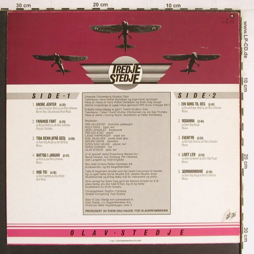 Stedje,Olav: Tredje Stedje, Hot Line (HLP 77003), N, 1982 Typ: LP Best.-Nr.: Y2880 Preis: 5,00 Euro