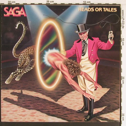 Saga: Heads Or Tales, Polydor (815 410-1), D, 1983 Typ: LP Best.-Nr.: Y2889 Preis: 5,00 Euro
