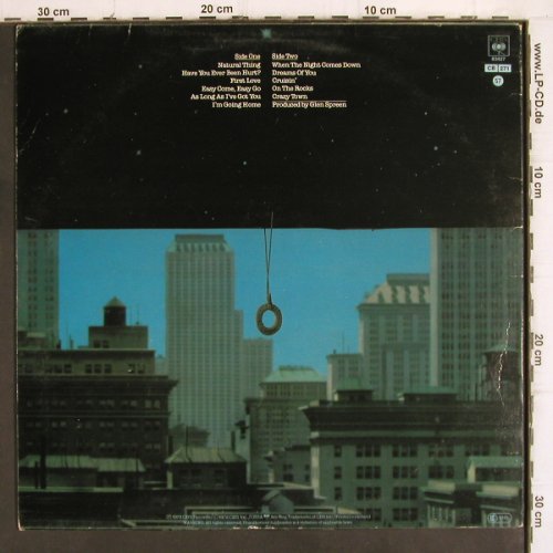Sutherland Brothers & Quiver: When The Night Comes Down, CBS (CBS 83427), NL, 1979 Typ: LP Best.-Nr.: Y28 Preis: 6,00 Euro
