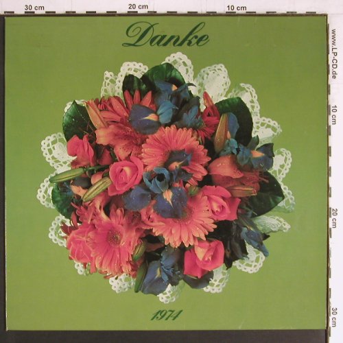 V.A.Danke 1974: MFSB, Dylan... Tina York, 16 Tr. CBS, LimEd.No.1852 (1974), D, 1974 Typ: LP Best.-Nr.: Y2902 Preis: 7,50 Euro