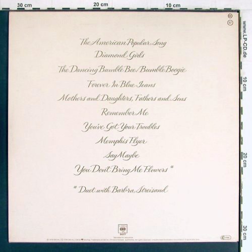 Diamond,Neil: You Don't Bring Me Flower, CBS(CBS 86077), NL, 1978 - LP - Y2939 - 6,00 Euro