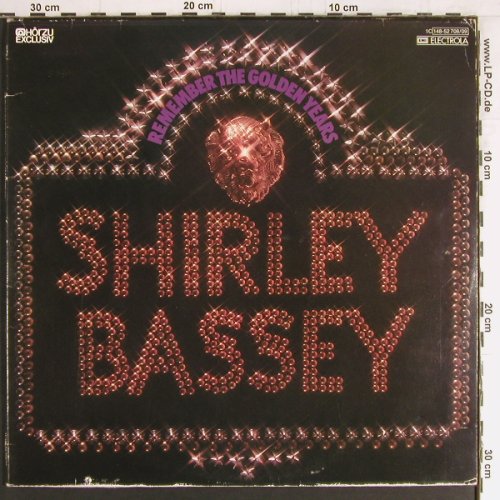 Bassey,Shirley: Remenber The Golden Years,Foc, HörZu Emi (148-52 708/09), D,m-/vg+, 1977 Typ: 2LP Best.-Nr.: Y3030 Preis: 6,00 Euro