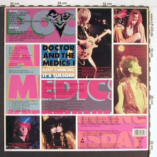 Doctor & The Medics: Keep Thinking It's Tuesday, IRS(ILP 460081 1), NL, 1987 - LP - Y3065 - 5,00 Euro