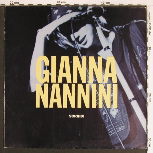 Nannini,Gianna: Sorridi*2+1, m /vg+, Metronome(867 305-1), D, 1991 - 12inch - Y3078 - 3,00 Euro