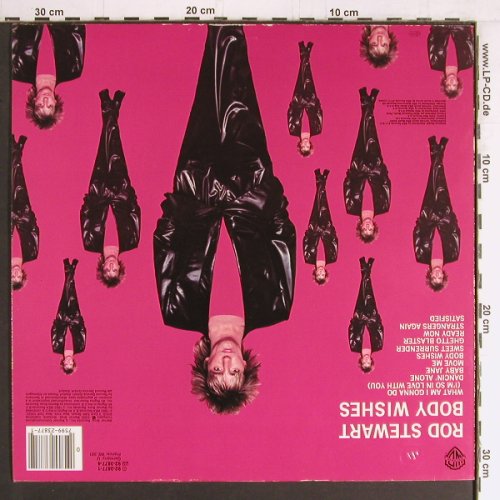 Stewart,Rod: Body Wishes, WEA (92-3877-1), D, 1983 Typ: LP Best.-Nr.: Y3113 Preis: 6,00 Euro