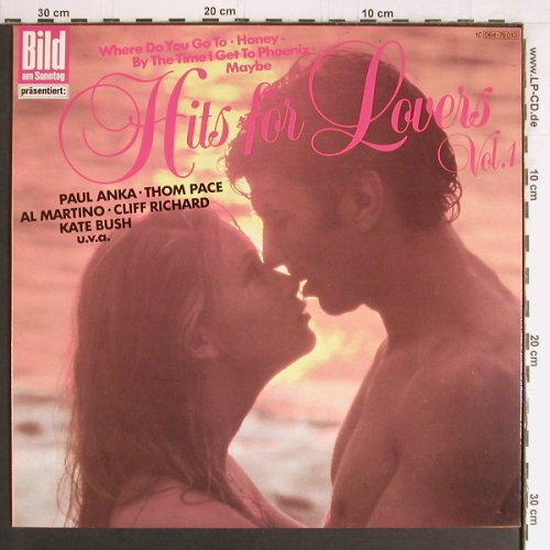 V.A.Hits for Lovers Vol.1: Peter Sarstedt... Kate Bush, EMI / Bild (064-78 013), D, 1981 Typ: LP Best.-Nr.: Y3123 Preis: 5,00 Euro