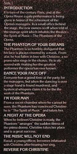 Murphy,Walter: Phantom of the Opera, Private Stock (PS 7010), US, 1978 Typ: LP Best.-Nr.: Y3156 Preis: 6,00 Euro