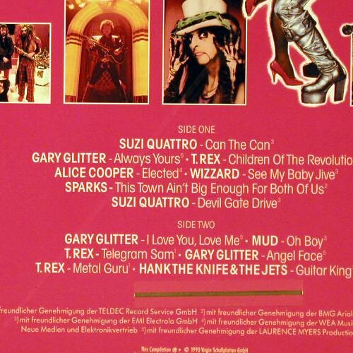 V.A.Glam Rock: 2 - Suzi Quattro...Hank the Knife.., Virgin (210 495-501), D, 1990 Typ: LP Best.-Nr.: Y3169 Preis: 6,00 Euro