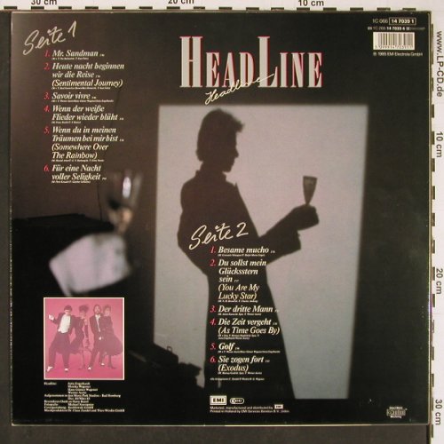 Headline: Same, EMI(14 7039 1), NL, 1985 - LP - Y317 - 6,00 Euro