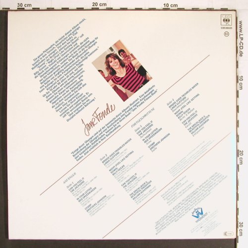Fonda,Jane: Workout Record, Foc, Poster, CBS(88620), NL, 1981 - 2LP - Y3286 - 7,50 Euro
