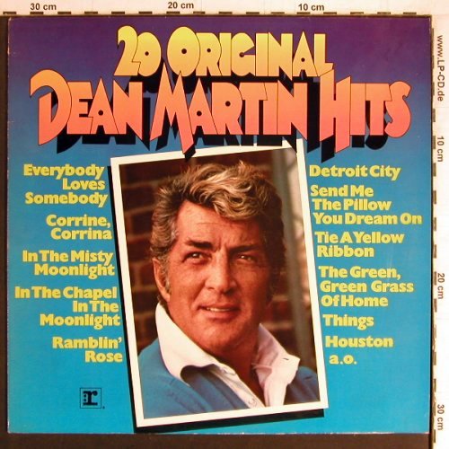 Martin,Dean: 20 Original Dean Martin Hits, Reprise(54 066), D, 1976 - LP - Y3334 - 6,00 Euro