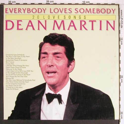 Martin,Dean: Everybody Loves Somebody, 20Tr., Laser(26024), D, Ri,  - LP - Y3387 - 5,00 Euro