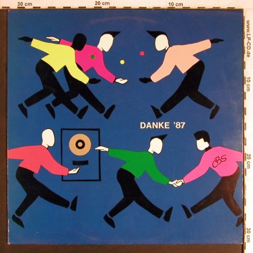 V.A.Danke'87: 20 Tr. Promo, Lim.Ed.No.955, CBS (cbs 1987), NL, 1987 Typ: LP Best.-Nr.: Y3421 Preis: 6,00 Euro