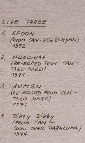 Can: Cannibalism, Foc, Spoon(001/2), D, Ri, 1981 - 2LP - Y3461 - 35,00 Euro
