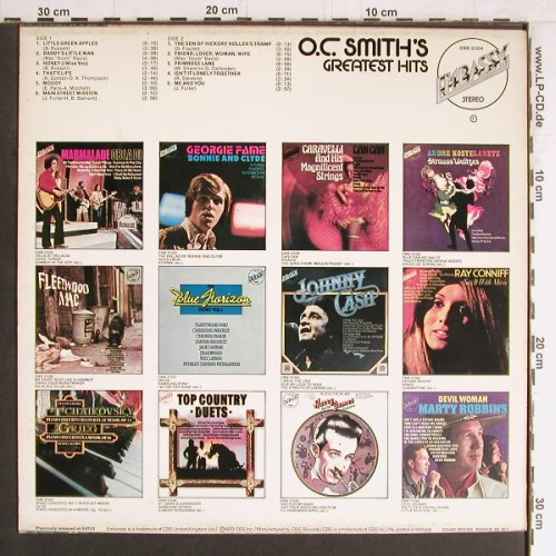 Smith,O.C.: Greatest Hits, Embassy (EMB 31104), NL, 1970 Typ: LP Best.-Nr.: Y3491 Preis: 7,50 Euro