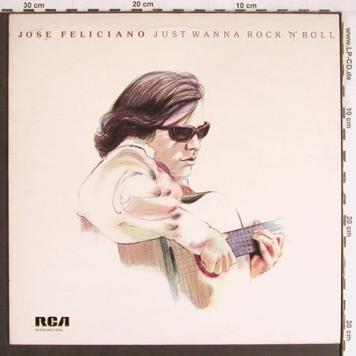 Feliciano,Jose: Just Wanna Rock'n'Roll, RCA Victor(RS 1016), UK, 1975 - LP - Y3507 - 7,50 Euro