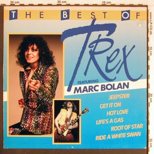 T.Rex feat. Marc Bolan: The Best Of, m-/vg+, Polydor(HO-13), E/NL, Ri, 1971 - LP - Y3511 - 5,00 Euro