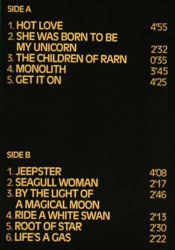 T.Rex feat. Marc Bolan: The Best Of, m-/vg+, Polydor(HO-13), E/NL, Ri, 1971 - LP - Y3511 - 5,00 Euro