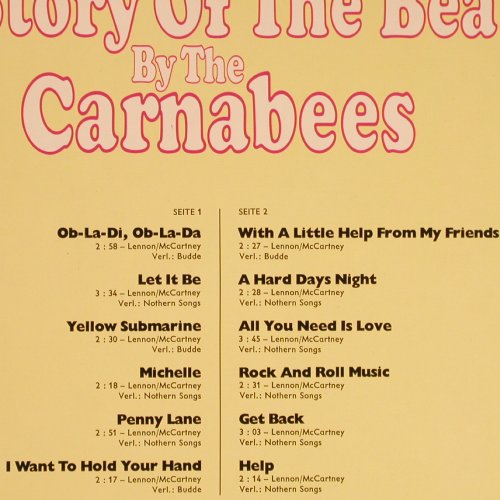 Carnabees: The Story Of The Beatles by the, Happy Music(34 274 1), D, 1979 - LP - Y3610 - 7,50 Euro