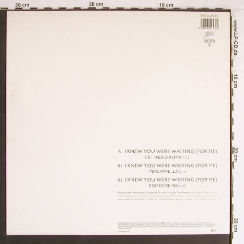 Franklin,Aretha & George Michael: I Knew You Were Waiting(For Me)*3, Epic(650253 6), NL, 1986 - 12inch - Y3657 - 3,00 Euro