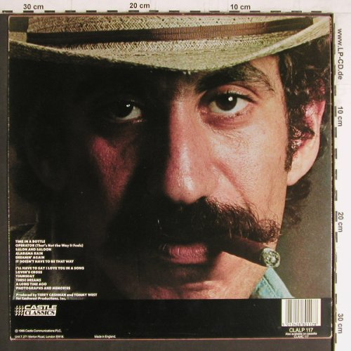 Croce,Jim: Time In A Bottle-Greatest Love Song, Castle(CLALP 117), UK, 1986 - LP - Y3708 - 6,00 Euro