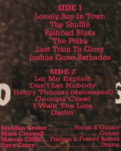 Croker,Brendan & 5 o'Clock Shadows: Boat Trips In The Bay, Red Rhino(RED LP 77), UK, 1987 - LP - Y3736 - 7,50 Euro