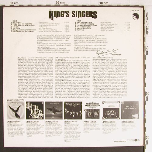 King's Singers: Same, m-/vg+, EMI(5C 054.25299), NL, 1976 - LP - Y3746 - 5,00 Euro