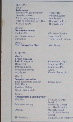 King's Singers: Concert Collection, EMI(CSD 3766), UK, 1976 - LPQ - Y3749 - 6,00 Euro