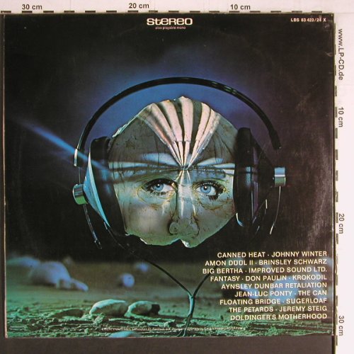 V.A.Electric Monster Rock Show: Canned Head... Doldinger,Foc, Liberty (LBS 83 423/24 X), D, 1970 Typ: 2LP Best.-Nr.: Y3774 Preis: 20,00 Euro