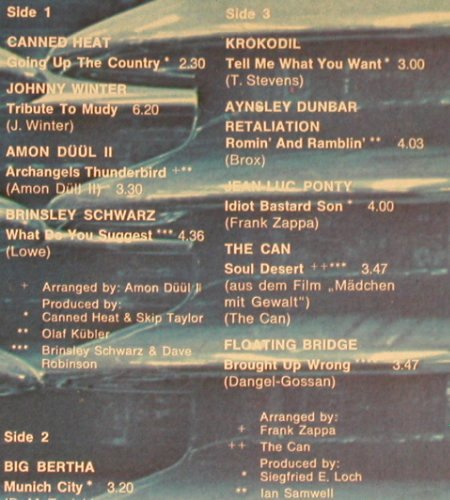 V.A.Electric Monster Rock Show: Canned Head... Doldinger,Foc, Liberty (LBS 83 423/24 X), D, 1970 Typ: 2LP Best.-Nr.: Y3774 Preis: 20,00 Euro
