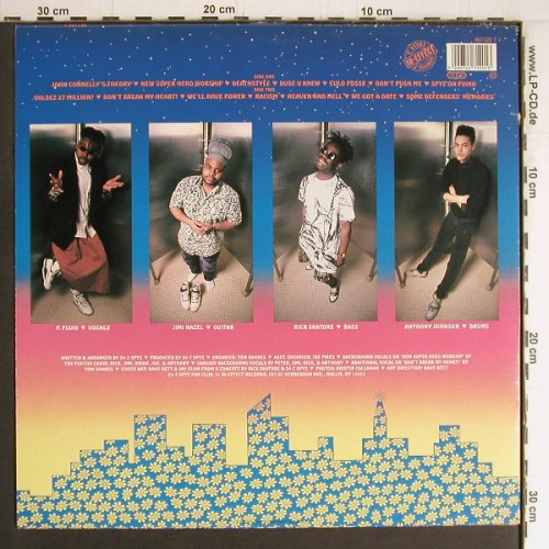 24-7 Spyz: Gumbo Millenium, In-Effect (467120 1), NL, 1990 Typ: LP Best.-Nr.: Y4009 Preis: 6,00 Euro