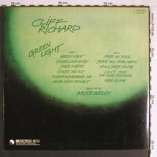 Richard,Cliff: Green Light, EMI (064-06 800), D, 1978 Typ: LP Best.-Nr.: Y4059 Preis: 7,50 Euro