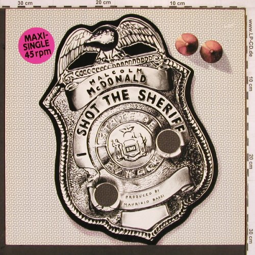 Mc Donald,Malcolm: I Shot The Sheriff / Good Sheriff, EMI (11 8770 6), EEC, 1986 Typ: 12" Best.-Nr.: Y4069 Preis: 3,00 Euro
