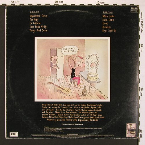Phalanx: Australian Crawl, Foc, EMI (EMC-212), AUS, 1983 Typ: LP Best.-Nr.: Y4099 Preis: 6,00 Euro